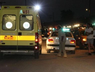 Τροχαίο με δύο τραυματίες τα ξημερώματα στη Θεσσαλονίκη